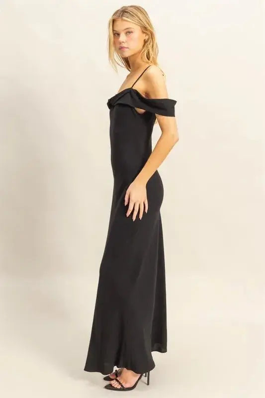 HYFVE Flattering Fit Cami Maxi Dress for Elegant Style - Love Salve